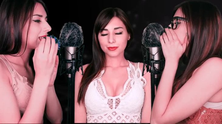 ASMR-with-my-TRIPLETS-BETTER-THAN-TWINS-(Layered-Sounds,-Inaudible-Whispers,-Fluffy-Mic)