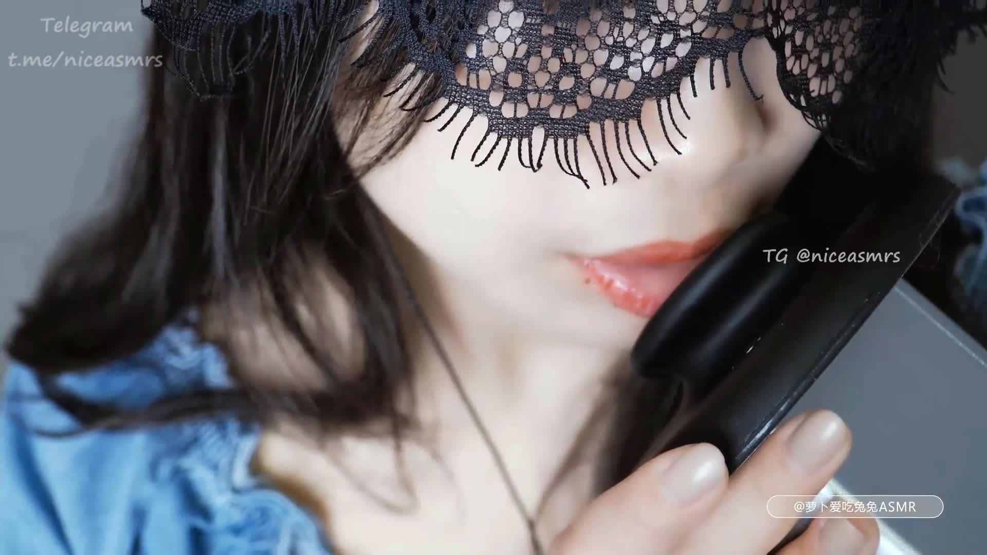 ASMR@萝卜爱吃兔兔 舔耳福利9