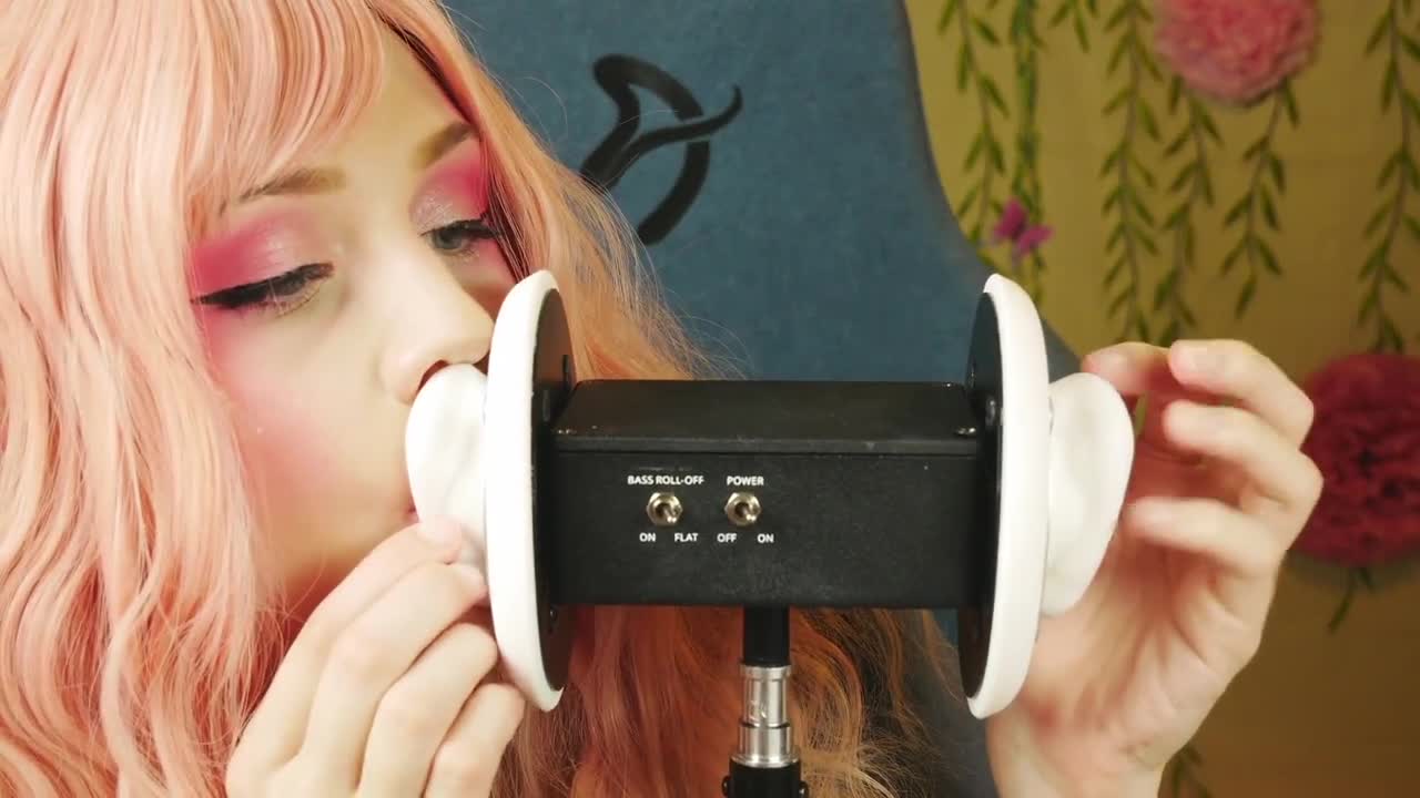 ASMR@Miinu Inu 我准备开始吃你的舔耳了，舔耳，口腔音