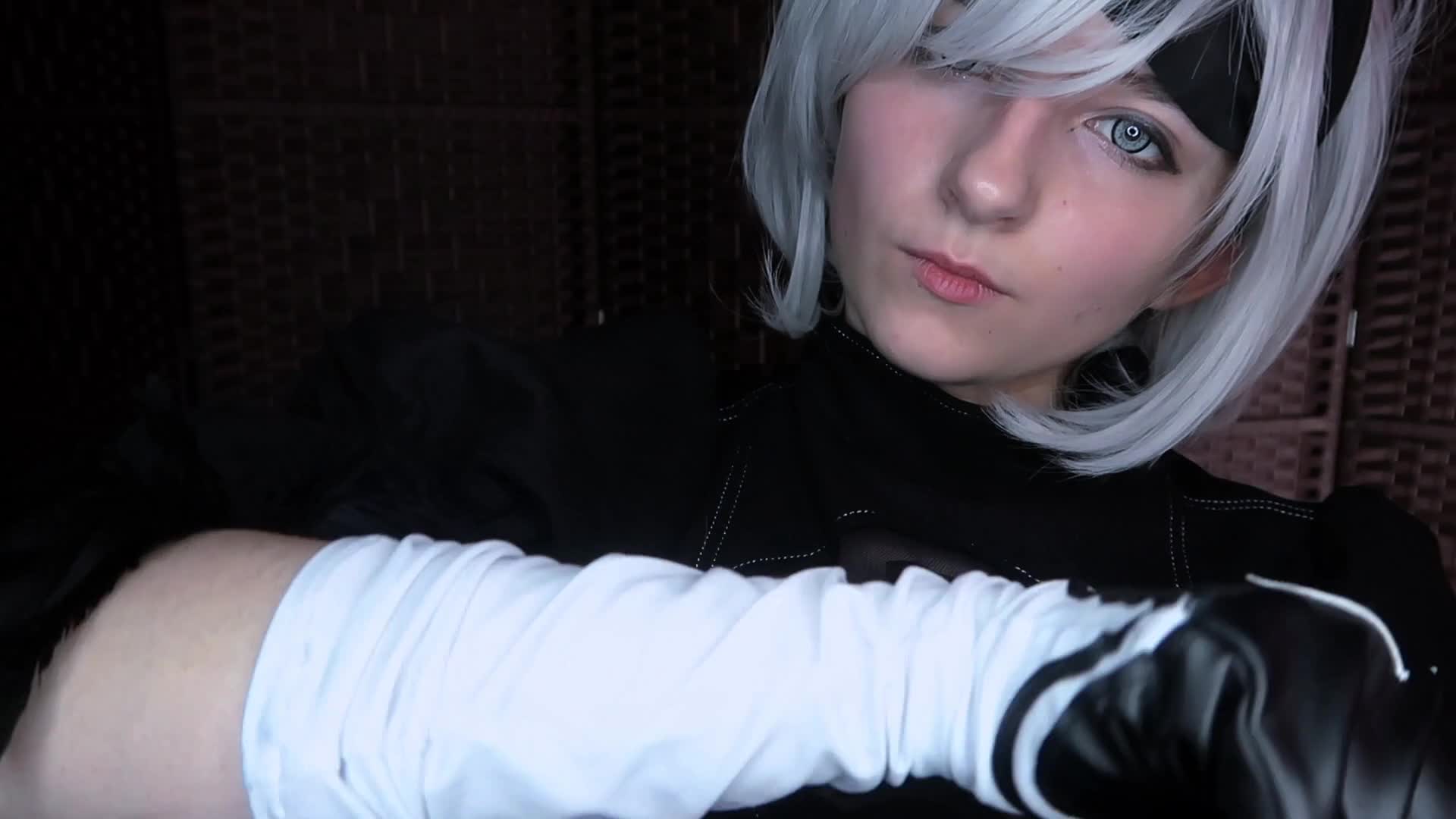 AftynRose ASMR Nier Automata RP (2B Fixes you and Roughly Eats your Ears)