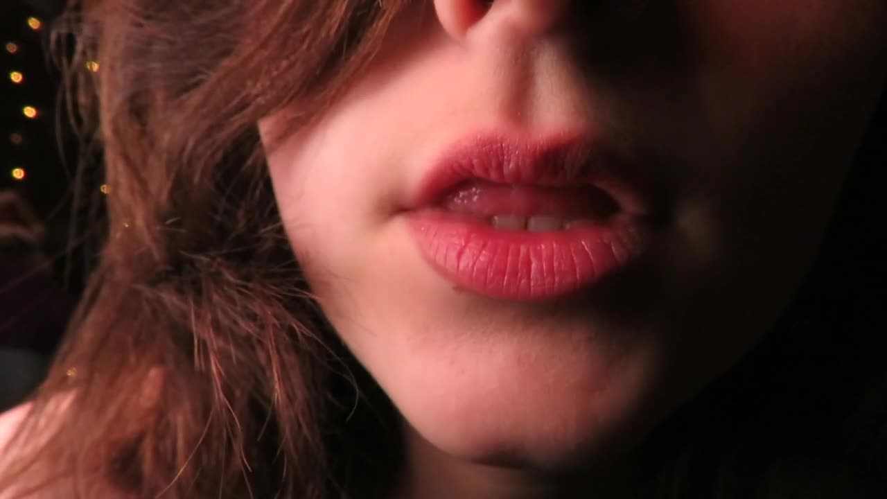 AftynRose ASMR Very Close Sensual Breathy Kisses, Heart Beat, Face Touching, Licking, all that jazz and more