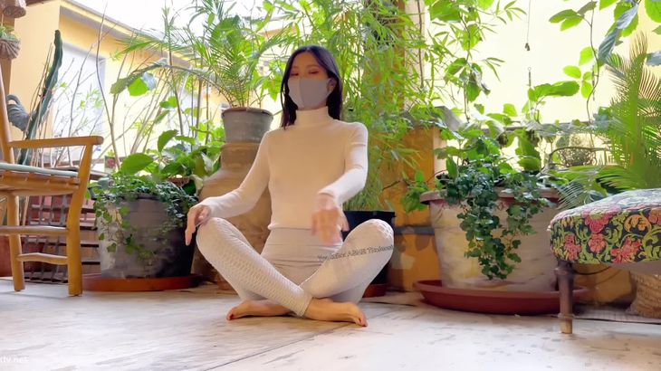 【JessieJiang】韩国网红瑜伽教学视频 4