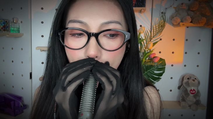 【晚安yoyo】ASMR口腔音舔耳身心放缓舒适助眠视频集 73