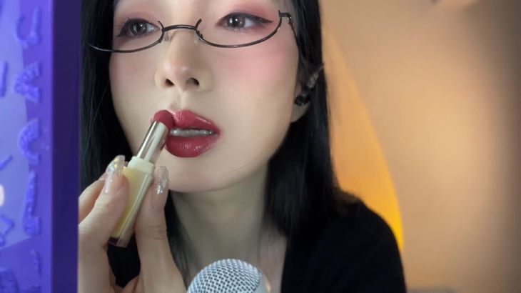 【晚安yoyo】ASMR口腔音舔耳身心放缓舒适助眠视频集 44