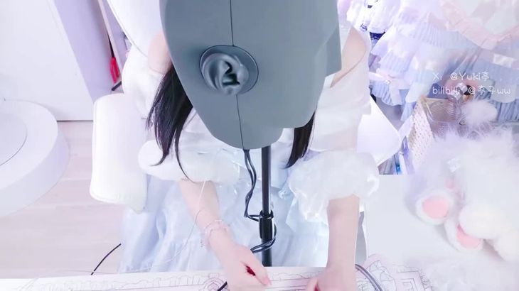 【亭子wwASMR】可爱亭宝在线助眠啦 大量COS轻语掏耳踩耳哦 27
