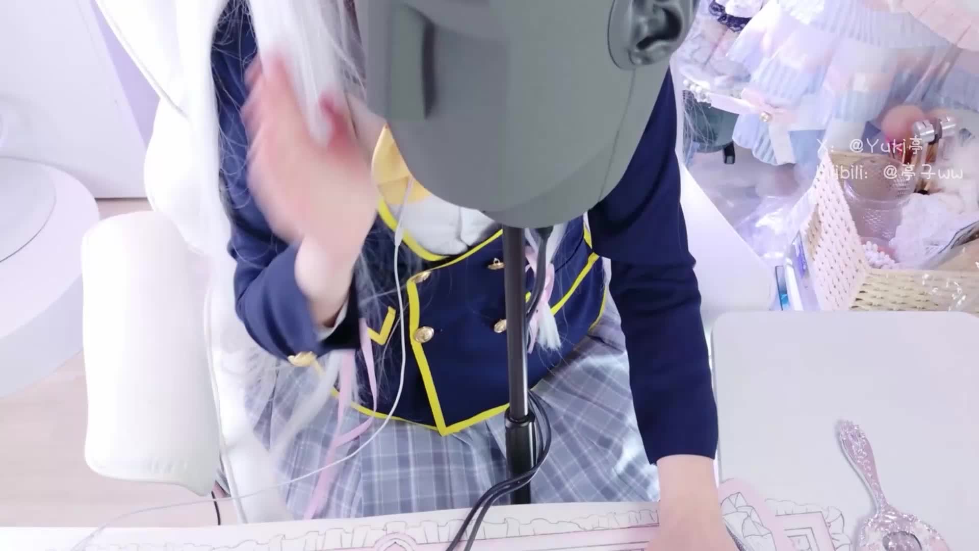 【福利助眠】声优甜妹亭子wwASMR福利系列之绫地宁宁纯享粘稠孔雀鱼