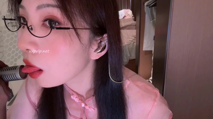 [在线ASMR][晚安yoyo]ASMR口腔音舔耳身心放缓舒适助眠视频集 100