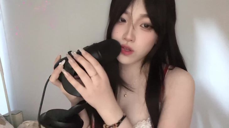 【璐璐哄睡屋】付费帮女郎情景高跟鞋网袜甜麦ASMR减压视频集 57