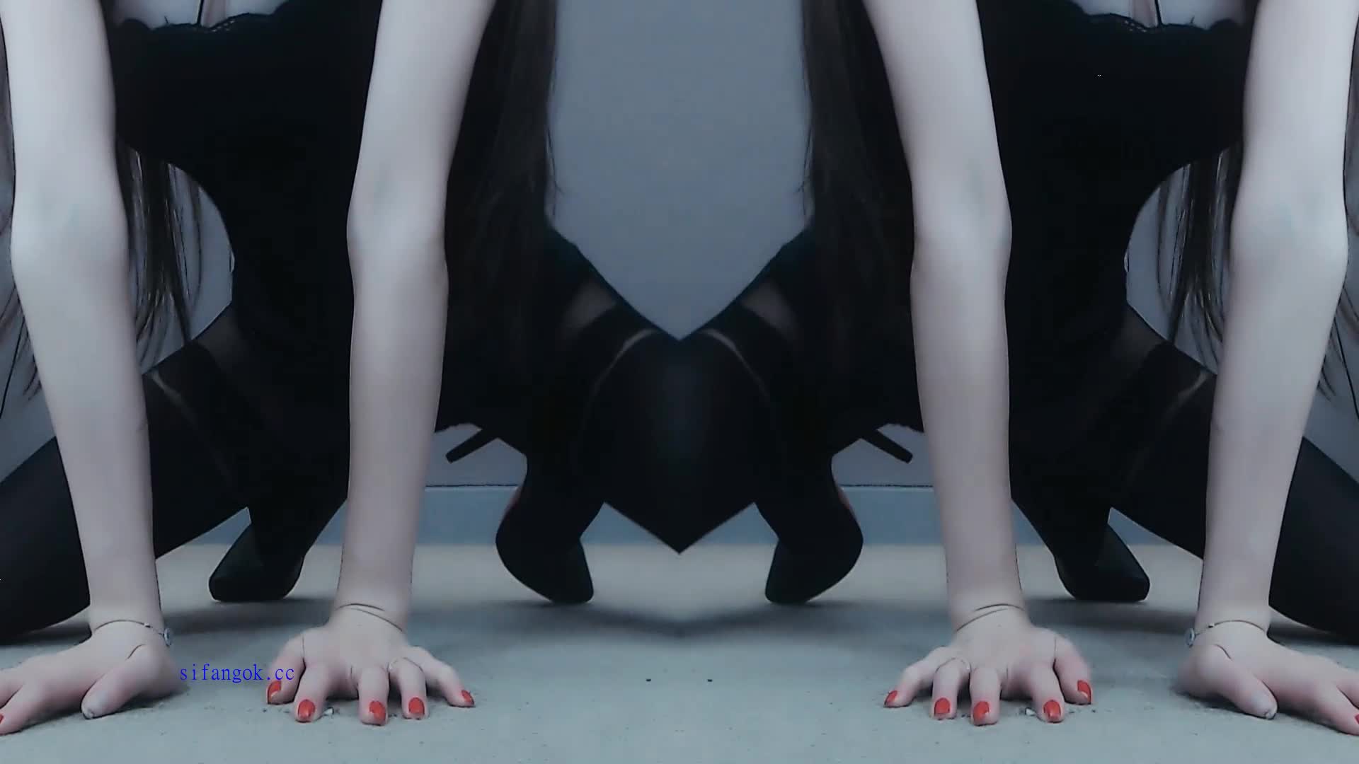 [在线热舞][虎牙张昔由]极品高颜值御姐新付费群定制舞蹈 8[备用线路]